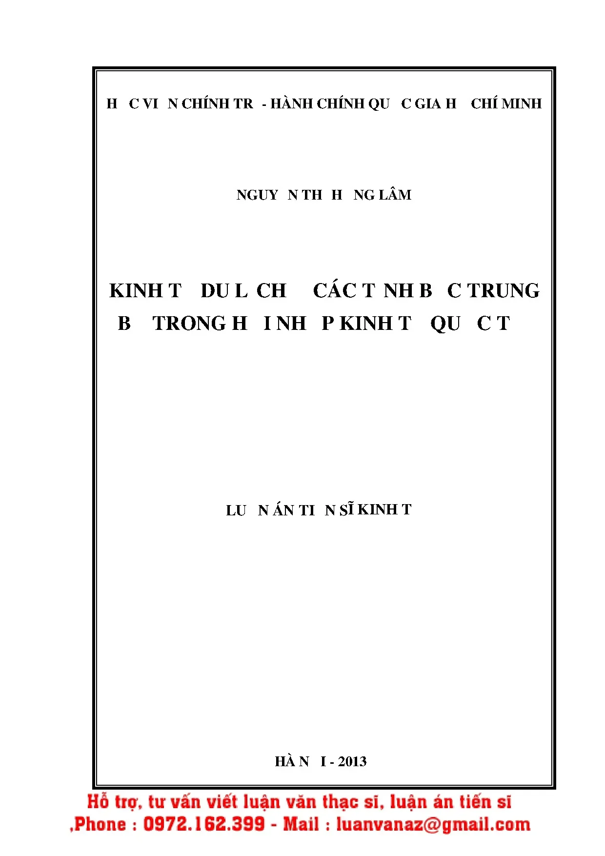 Kinh tế Du lịch Bắc Trung Bộ hội nhập quốc tế