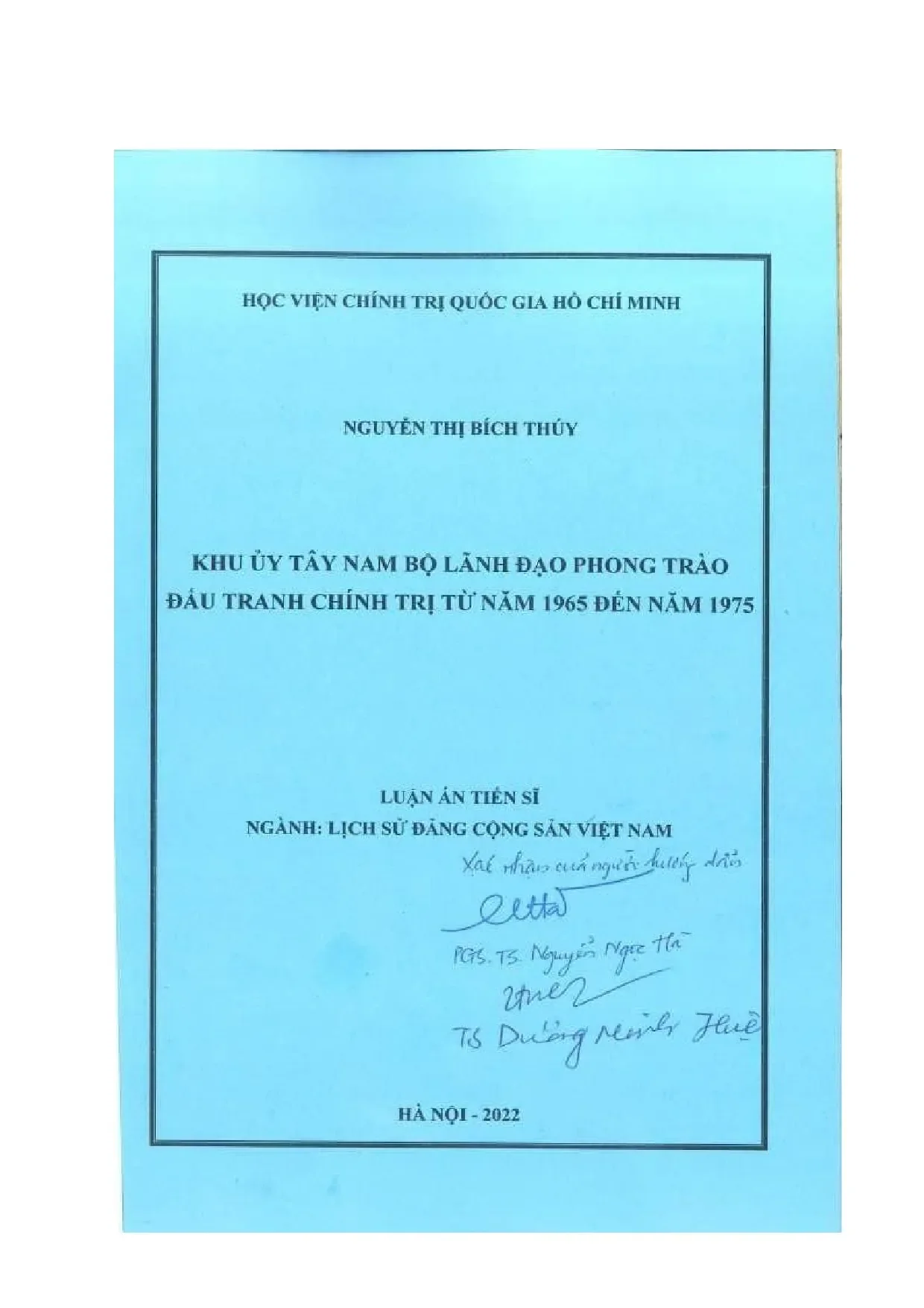 Khu ủy Tây Nam Bộ lãnh đạo đấu tranh chính trị (1965-1975)