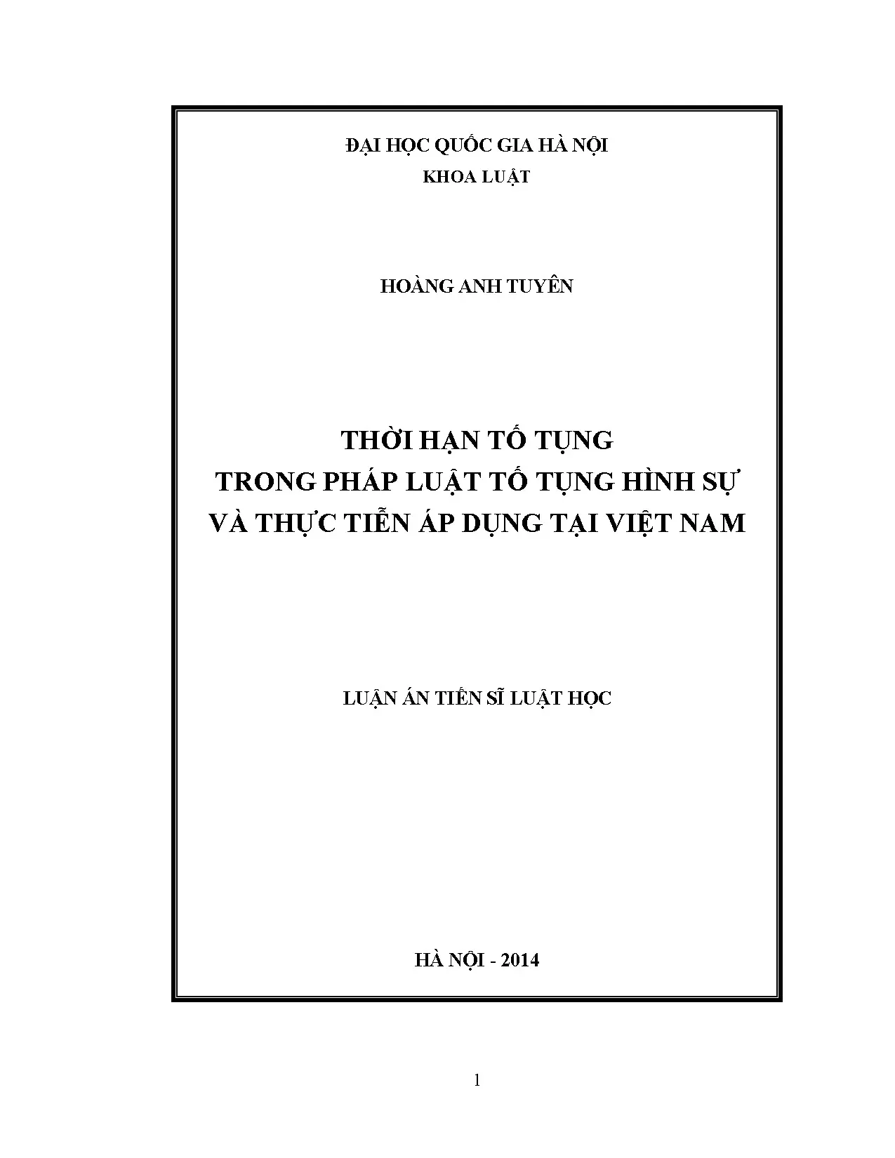 Thời hạn tố tụng hình sự: Pháp luật Việt Nam và thực tiễn