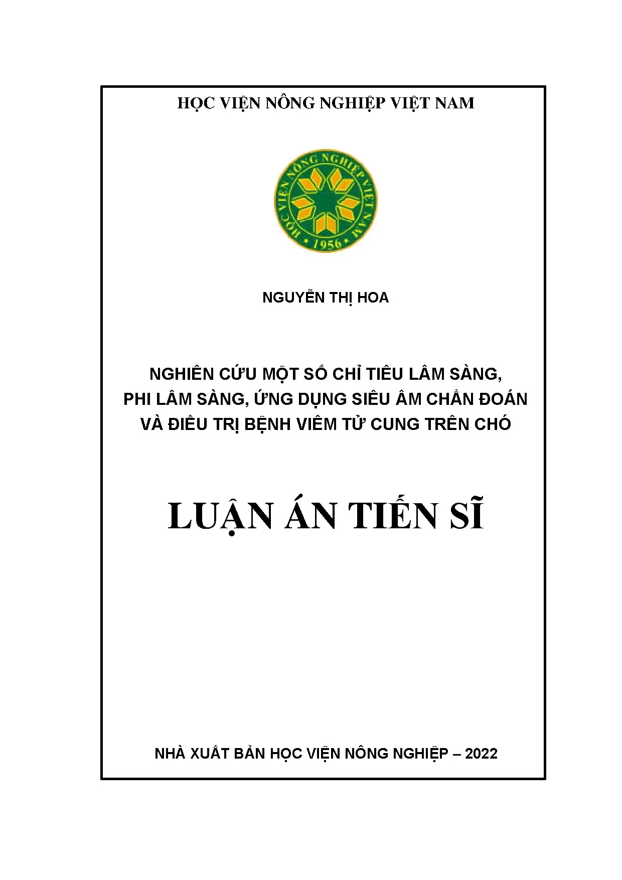 Siêu âm chẩn đoán và điều trị viêm tử cung chó