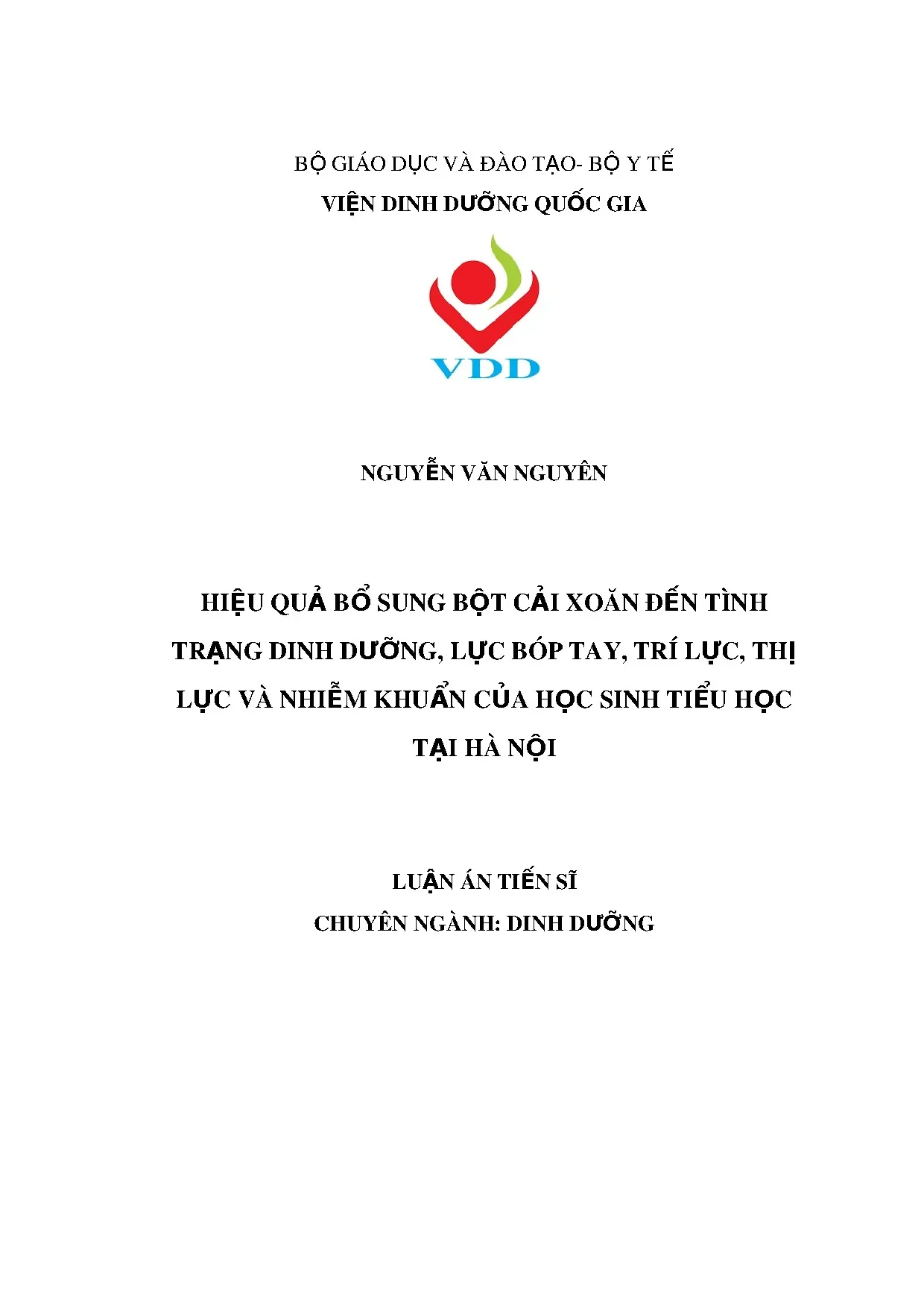 Bột cải xoăn cải thiện dinh dưỡng, sức khỏe học sinh tiểu học
