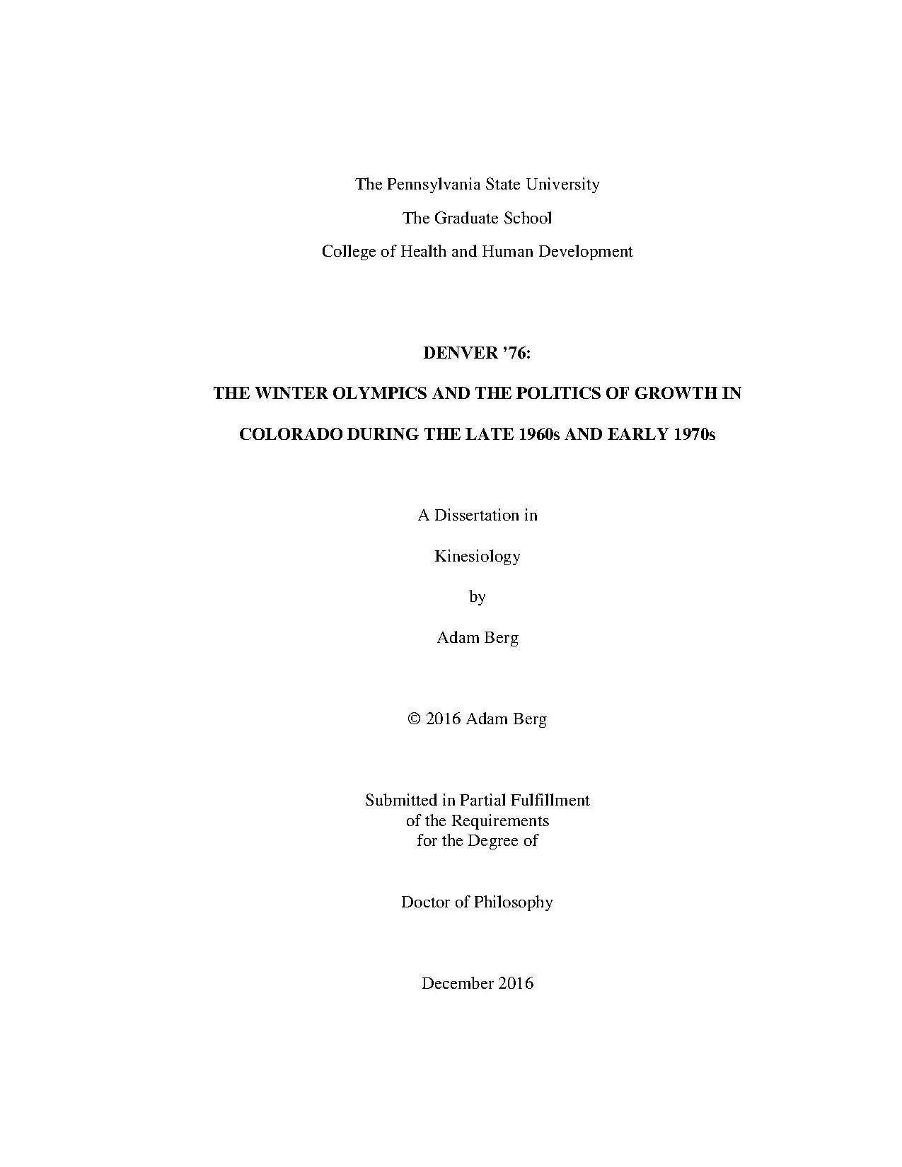 Adam berg dissertation denver 76 final