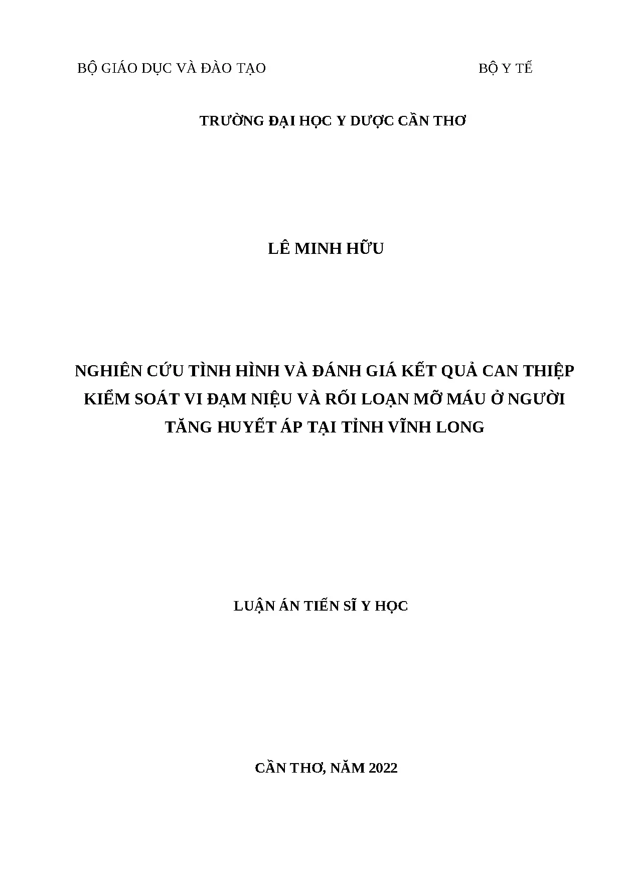 Kiểm soát vi đạm niệu, rối loạn mỡ máu ở người tăng huyết áp