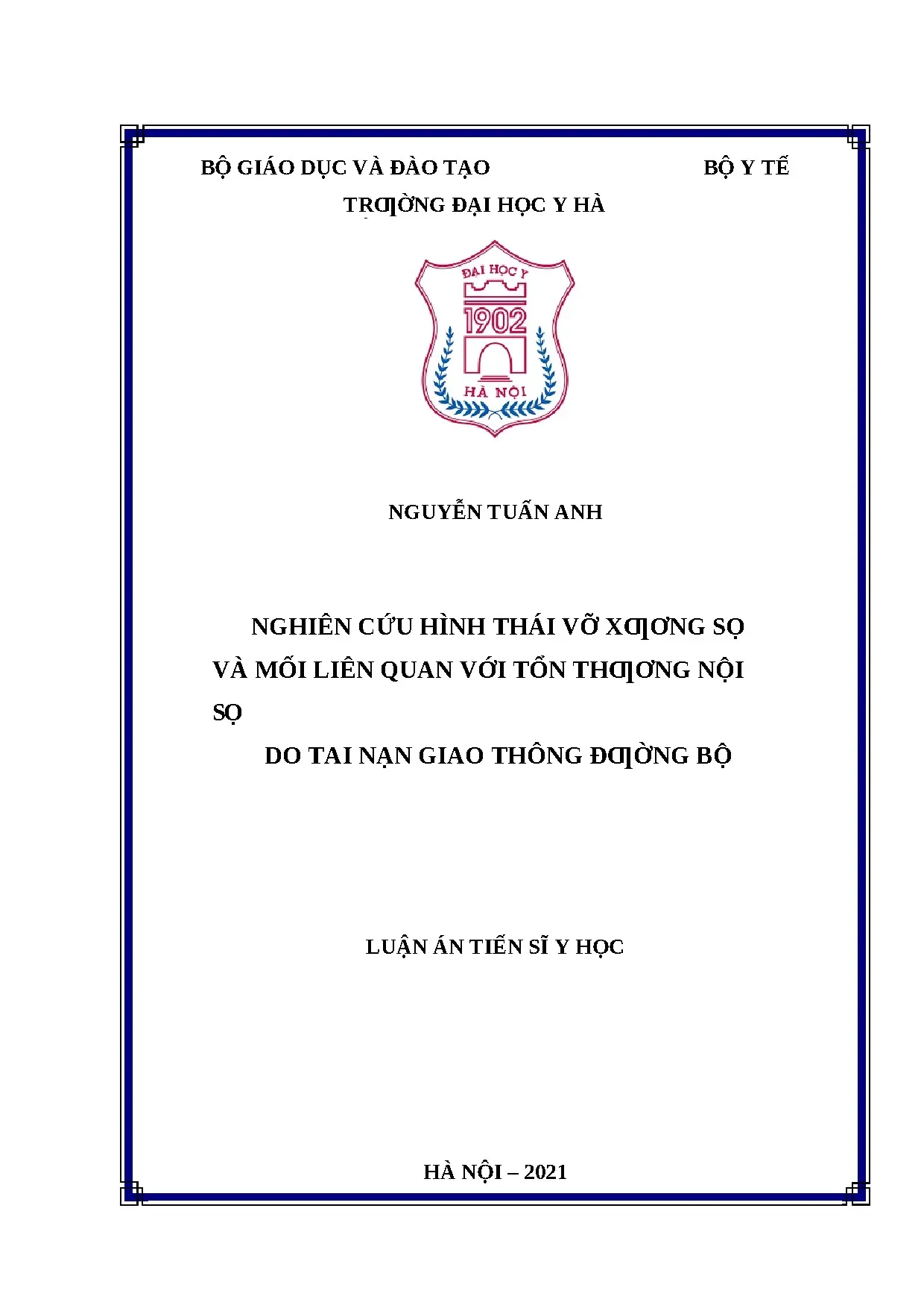 Hình thái vỡ sọ & tổn thương nội sọ do TNGT