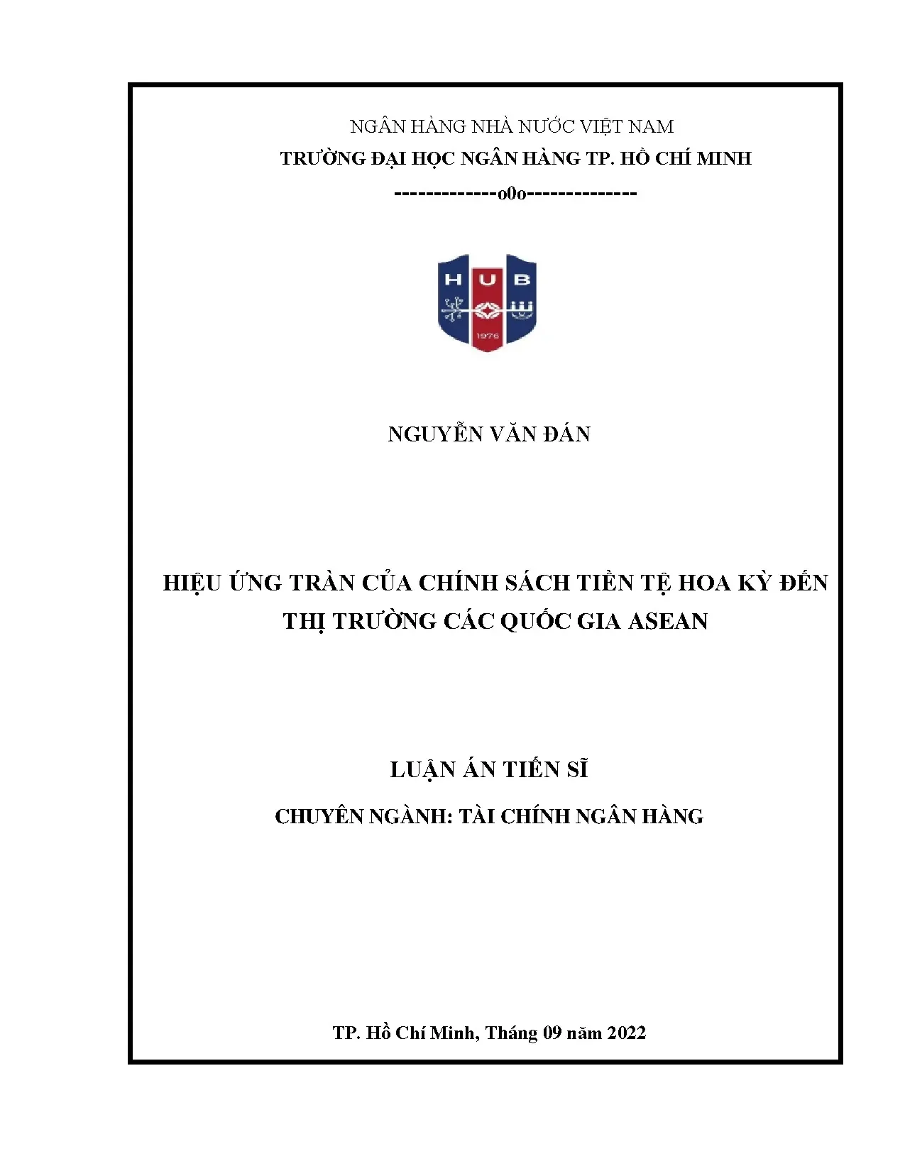 Hiệu ứng tràn chính sách tiền tệ Mỹ đến ASEAN
