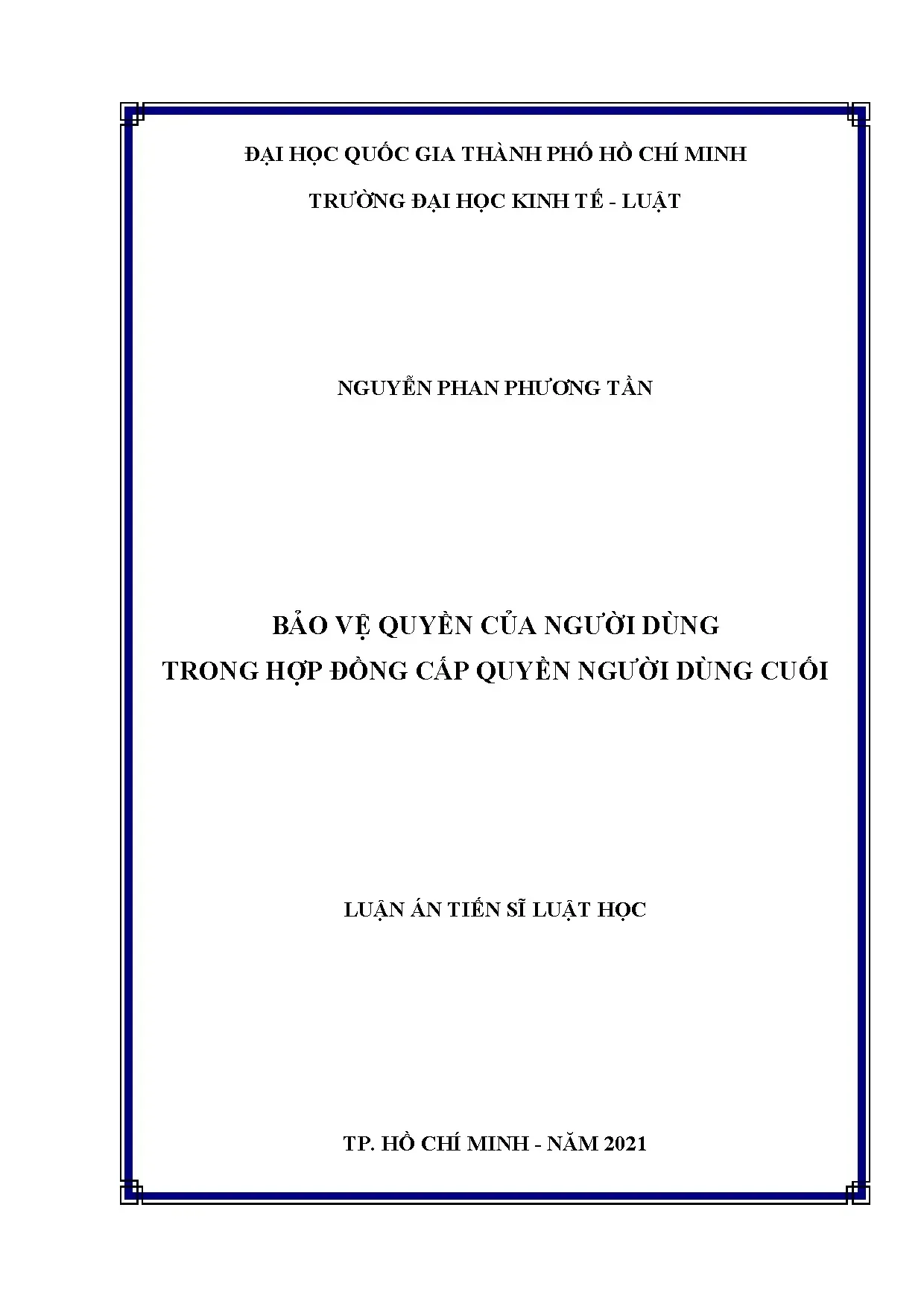 Bảo vệ quyền người dùng trong hợp đồng EULA