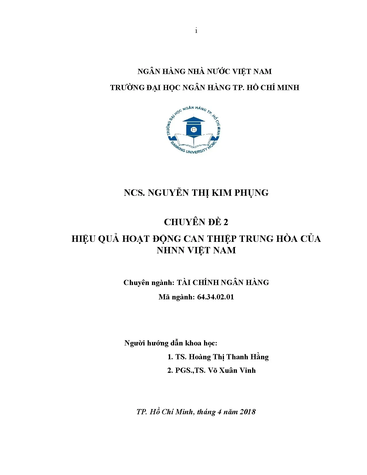 Hiệu quả can thiệp trung hòa của NHNN Việt Nam