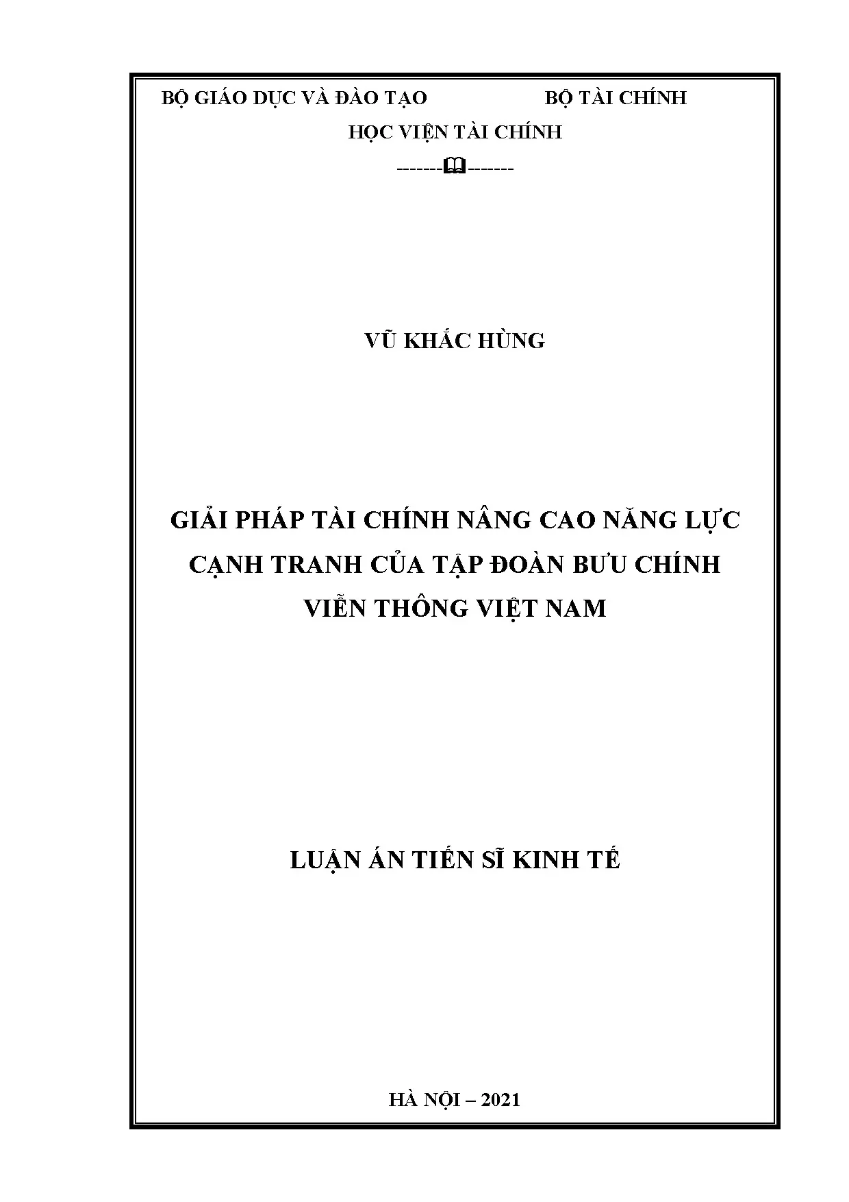 Luận án tiến sĩ giải pháp tài chính nâng cao năng lực cạnh t