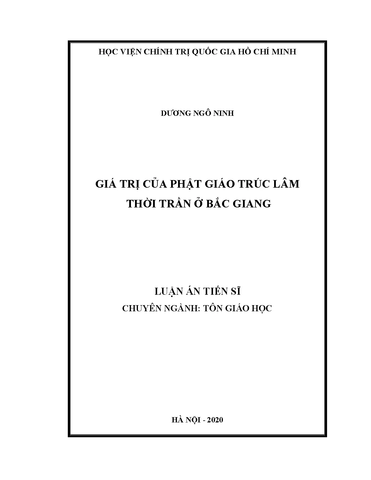 Giá trị Phật giáo Trúc Lâm thời Trần ở Bắc Giang