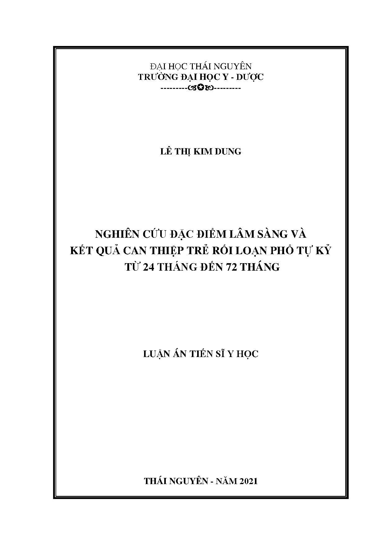 Luận ánn tiến sĩĩ nghiên cứu đặc điểm lâm sàng và kết quả ca