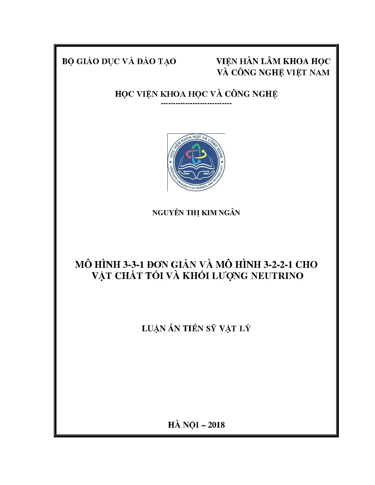 Mô hình 3-3-1 và 3-2-2-1: Vật chất tối, neutrino