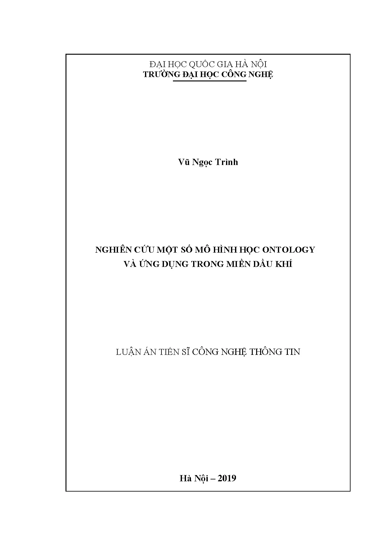 Luận án tiến sĩ công nghệ thông tin nghiên cứu một số mô hìn