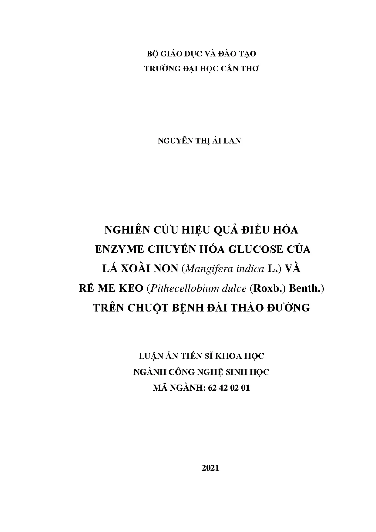 Luận án tiến sĩ nghiên cứu hiệu quả điều hòa enzyme chuyển h