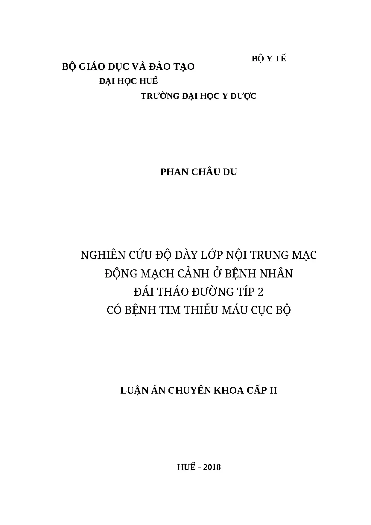 Luận án ckii nghiên cứu độ dày lớp nội trung mạc động mạch c