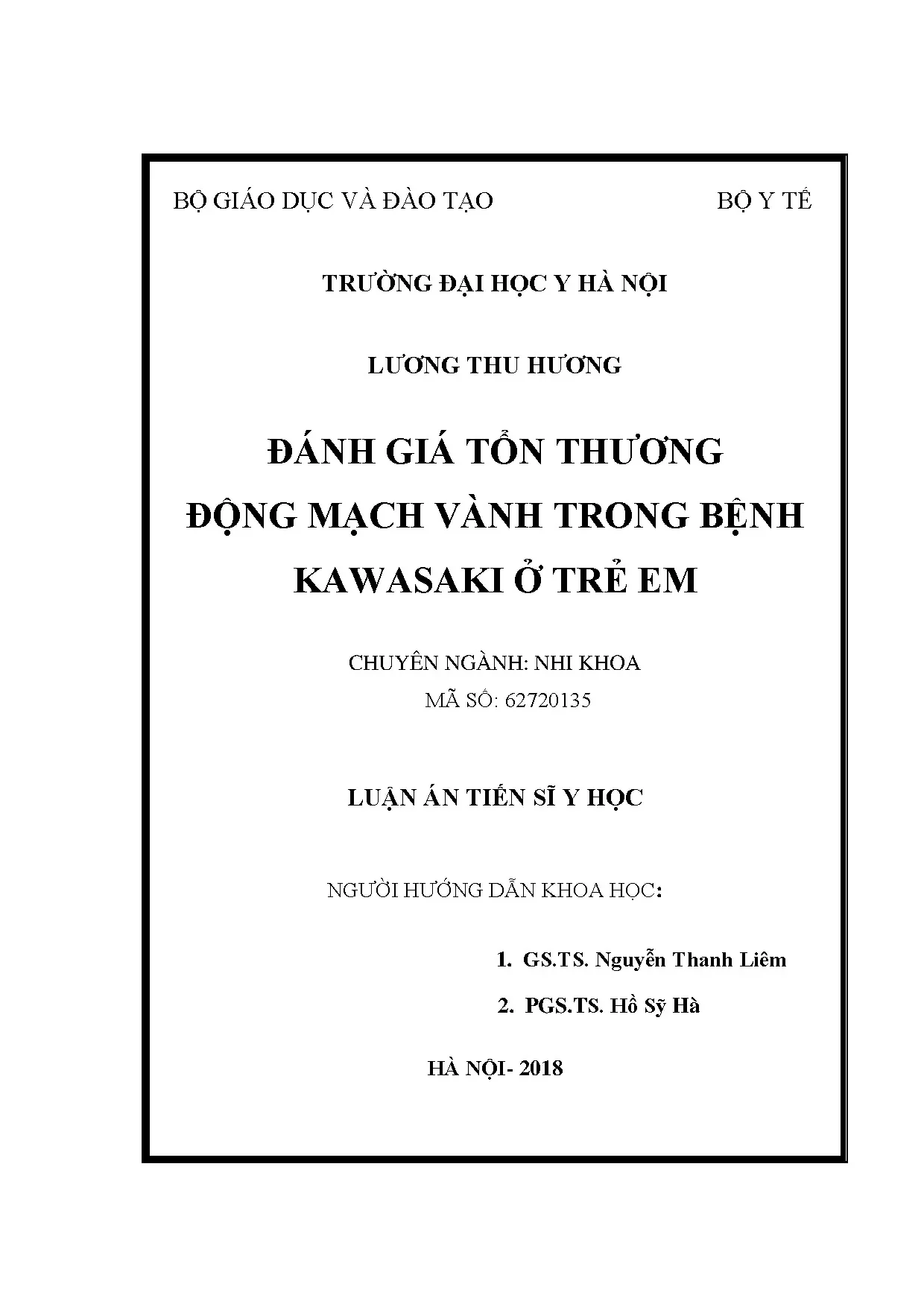 Luận án tiến sĩ y học đánh giá tổn thƣơng động mạch vành tro