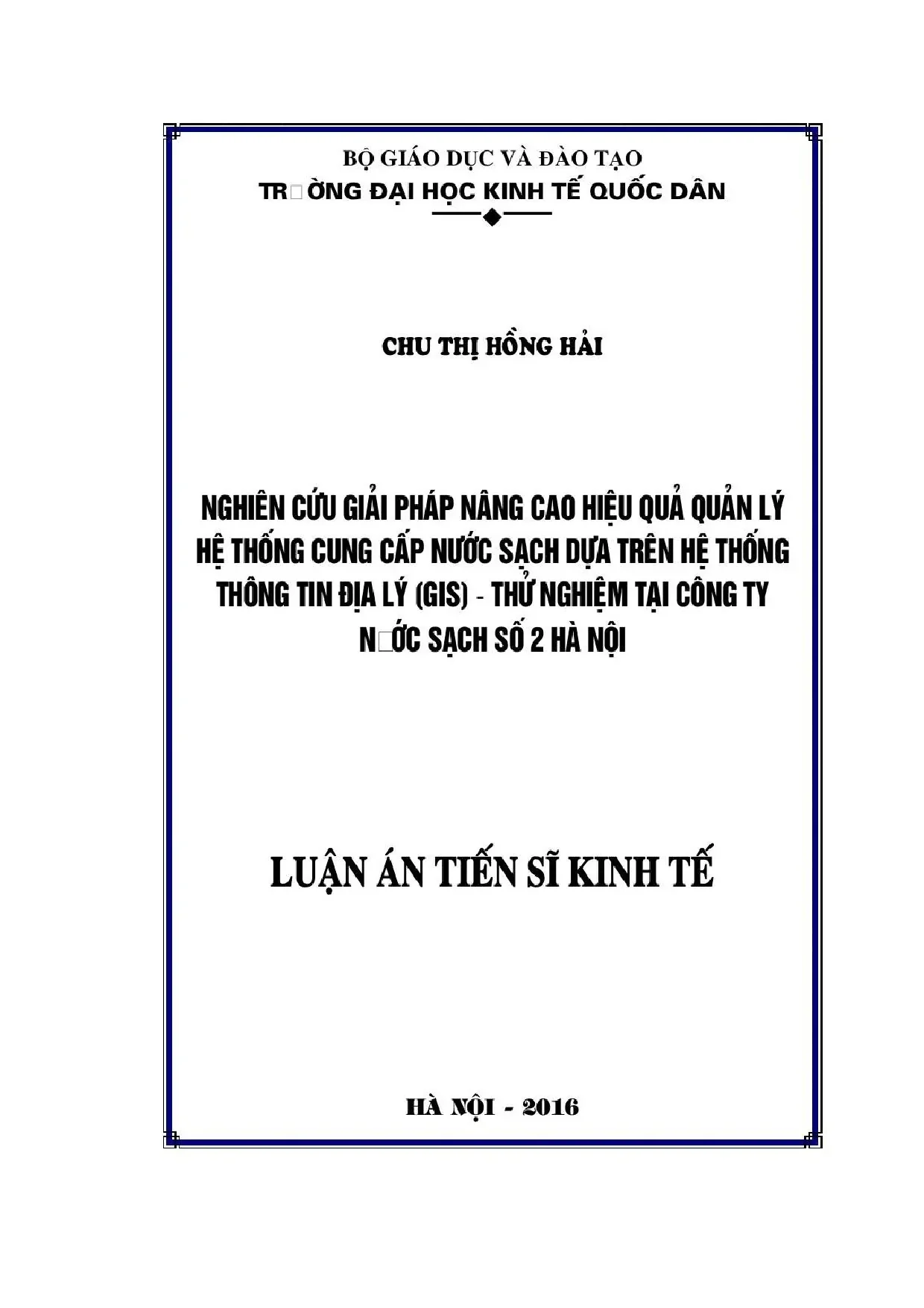 Nghiên cứu giải pháp nâng cao hiệu quả quản lý hệ thống cung