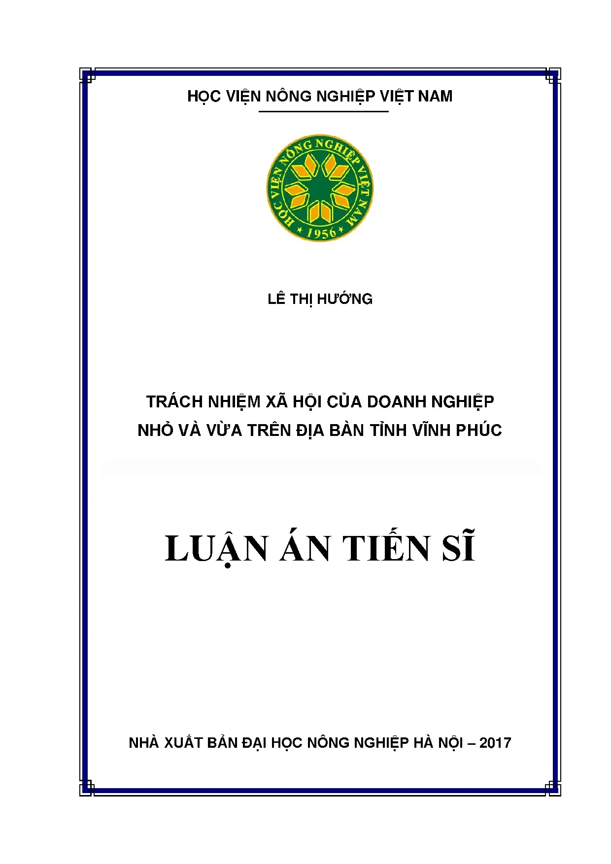 Trách nhiệm xã hội của doanh nghiệp nhỏ và vừa trên địa bàn