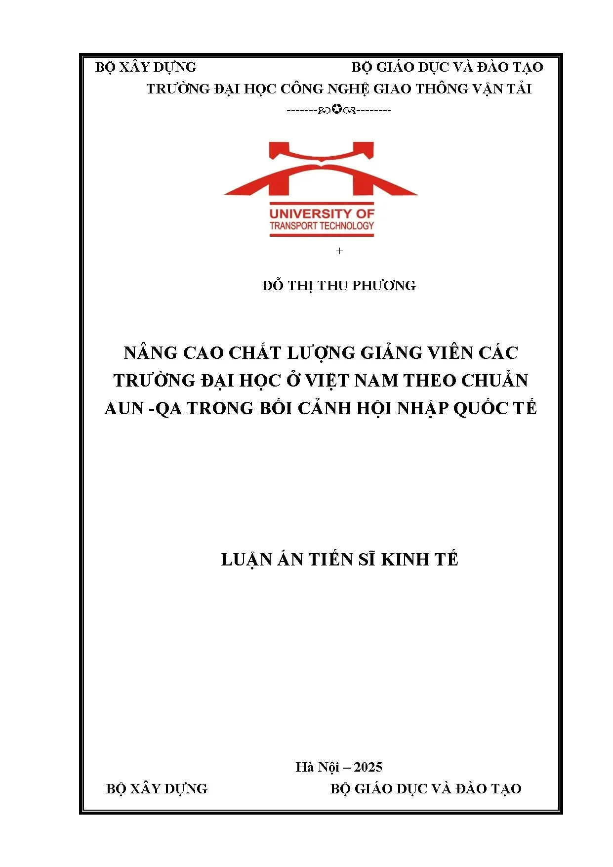Nâng cao chất lượng giảng viên đại học theo chuẩn AUN-QA