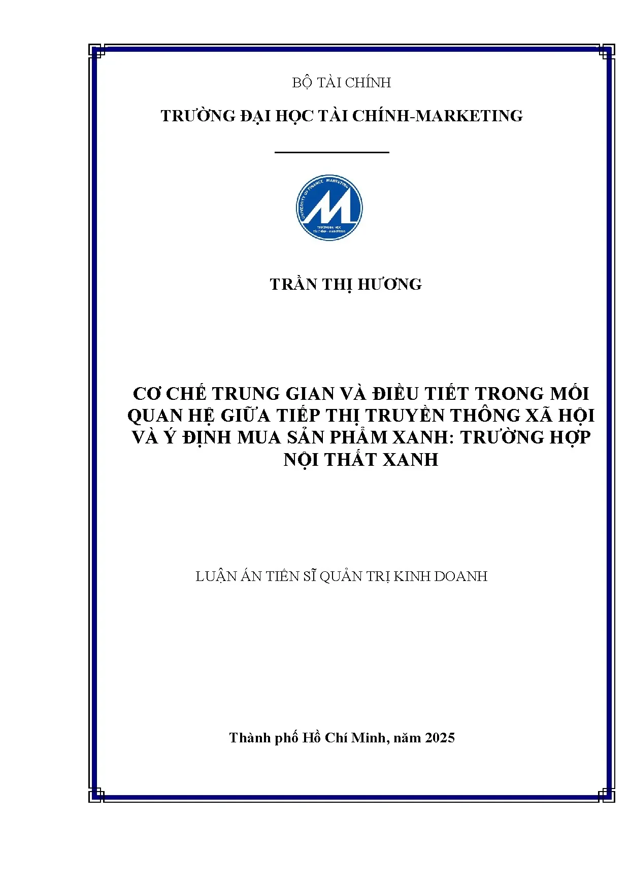 Cơ chế trung gian và điều tiết trong mối quan hệ giữa