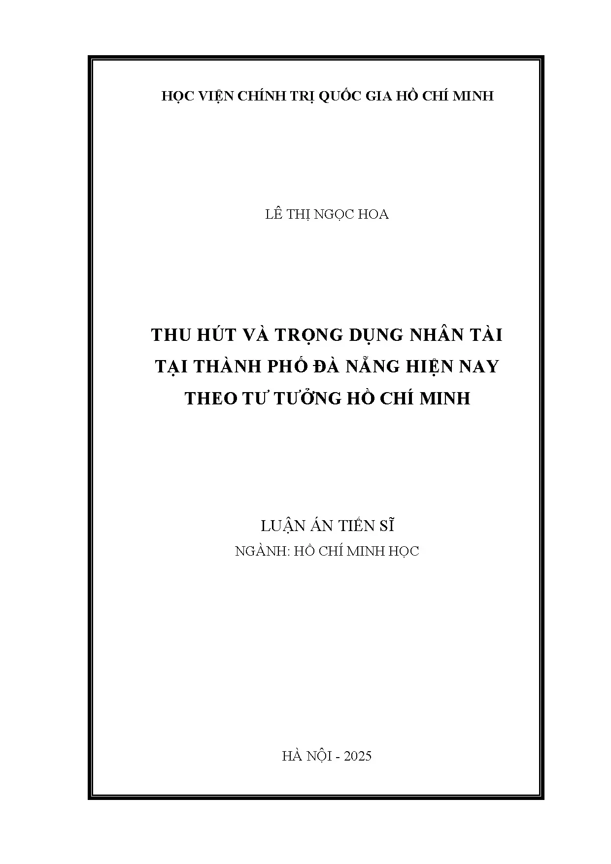 Thu hút và trọng dụng nhân tài tại thành phố đà nẵng hiện na